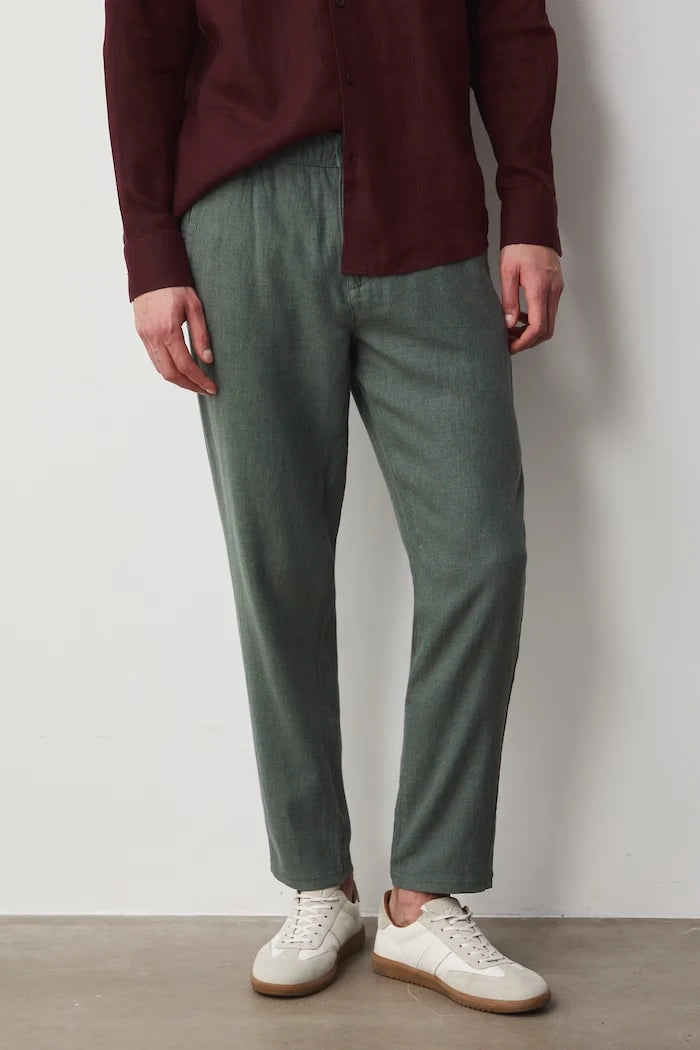 Medicine erkek keten chino pantolon