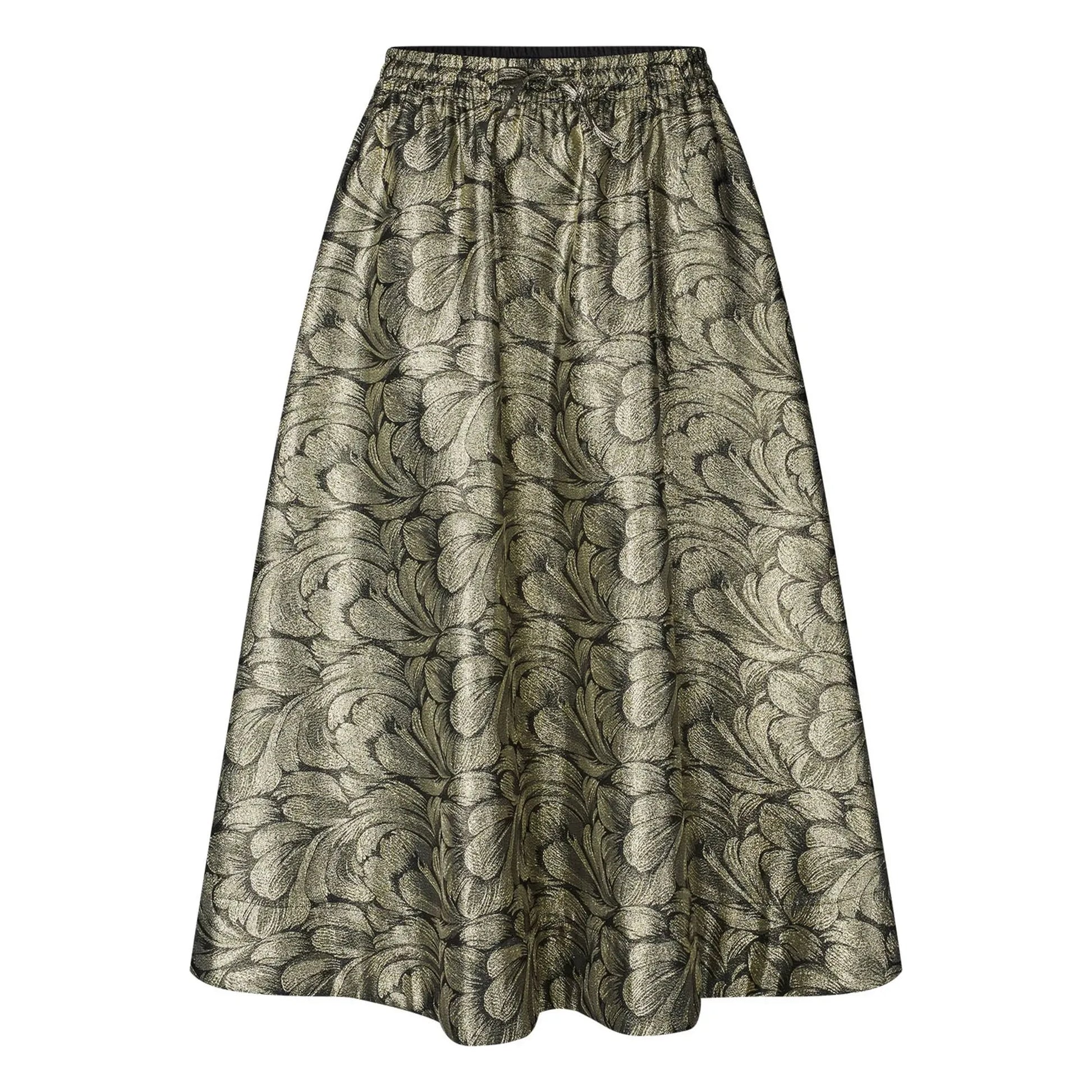 Lollys Laundry - Catalina Metallic Skirt | Silver