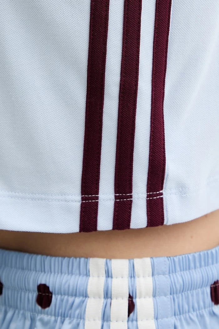 adidas Originals kadın pamuk ve elastan kısa top