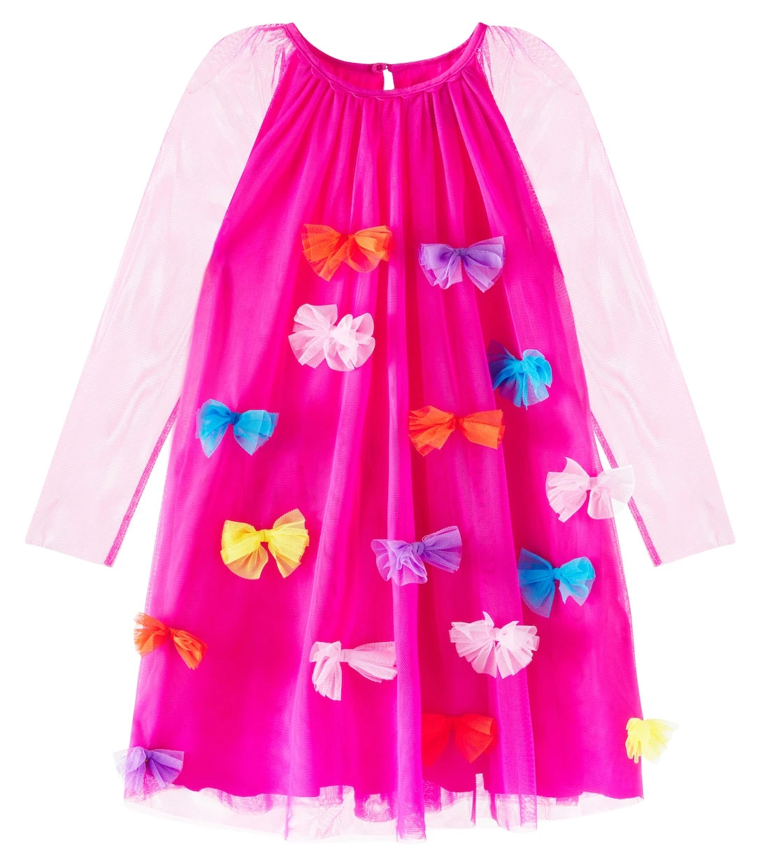 Stella McCartney Kids - Bow-detail tulle dress