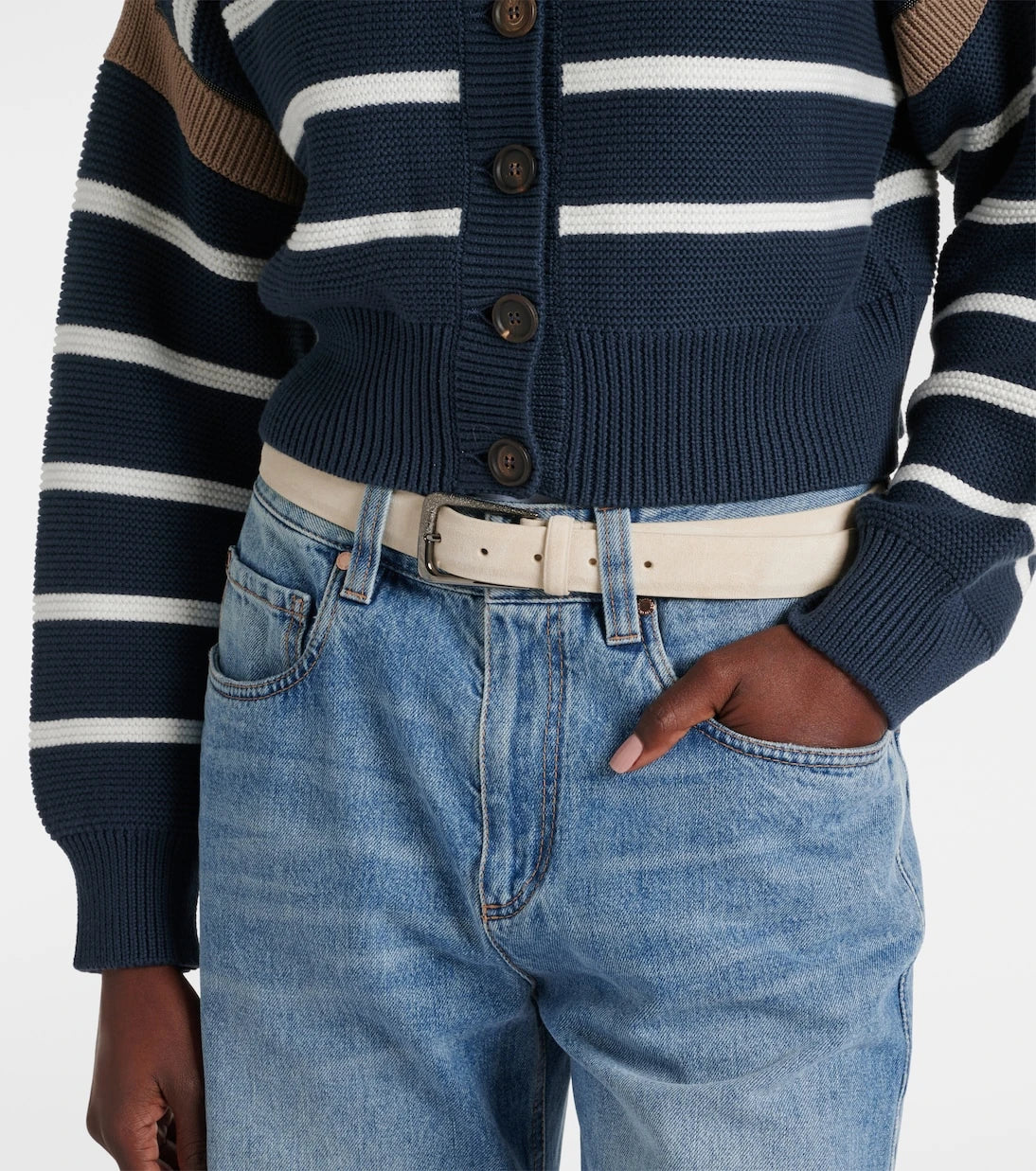 Brunello Cucinelli - Suede belt