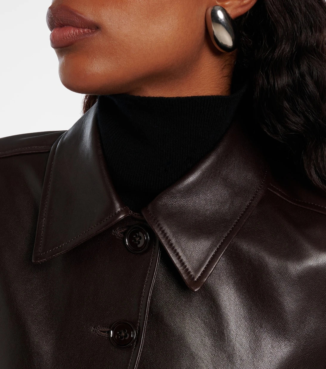 Dorothee Schumacher - Sleek Statement cropped leather jacket