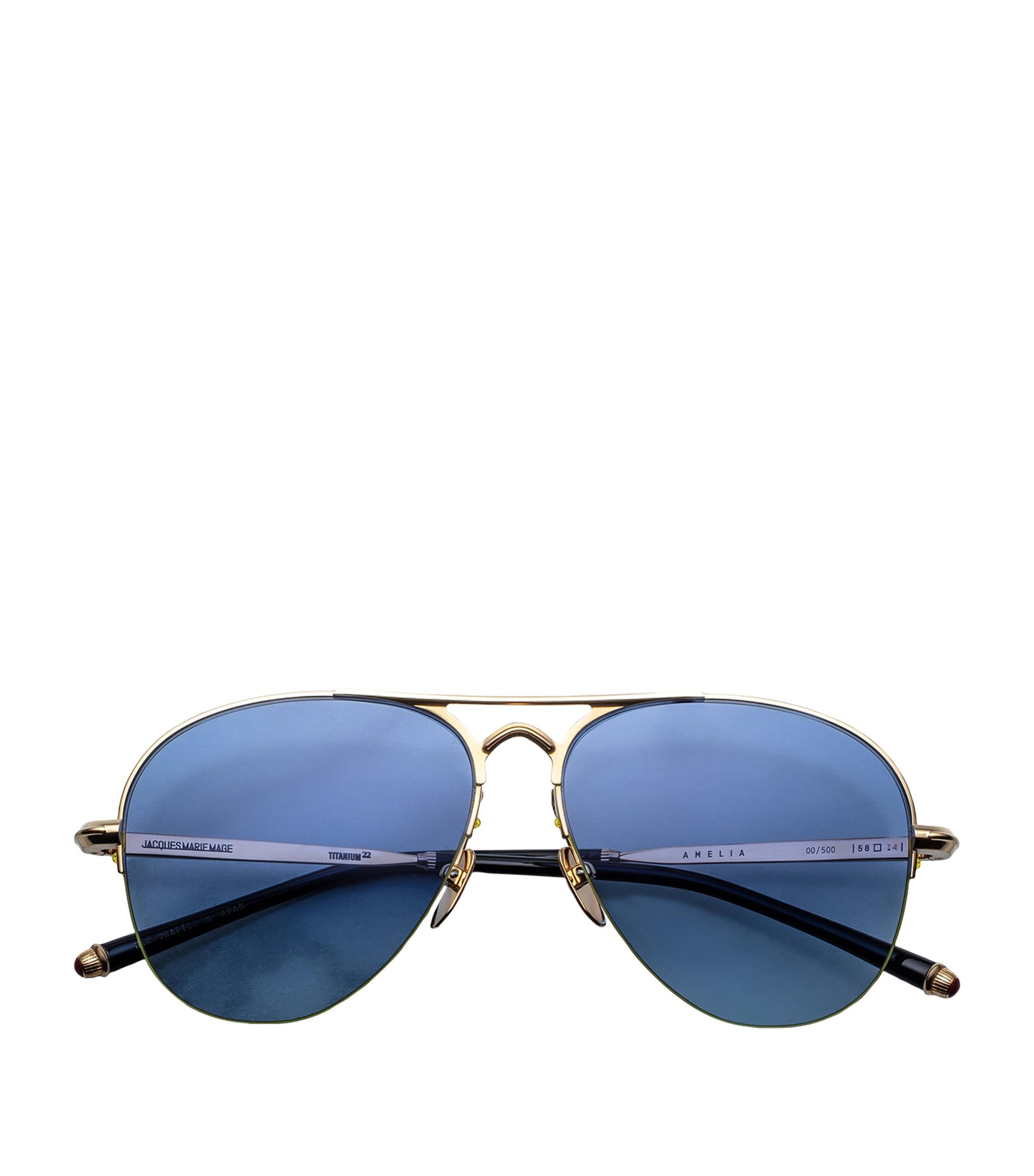Metal Amelia Aviator Sunglasses