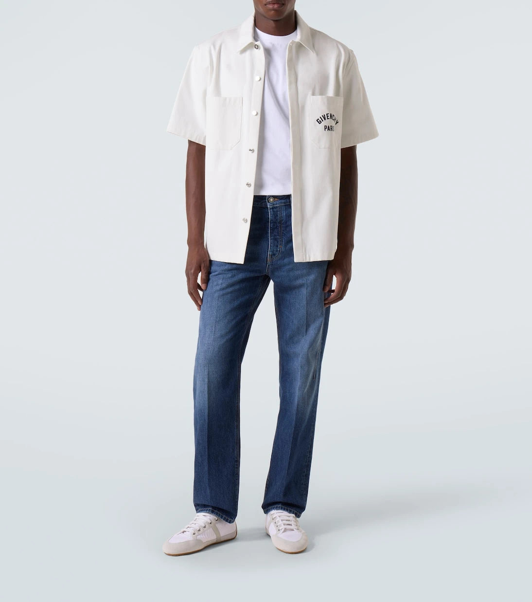 Givenchy - قميص بولينج قطني Givenchy Paris