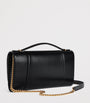 Balenciaga Black Leather Hourglass Pochette Bag
