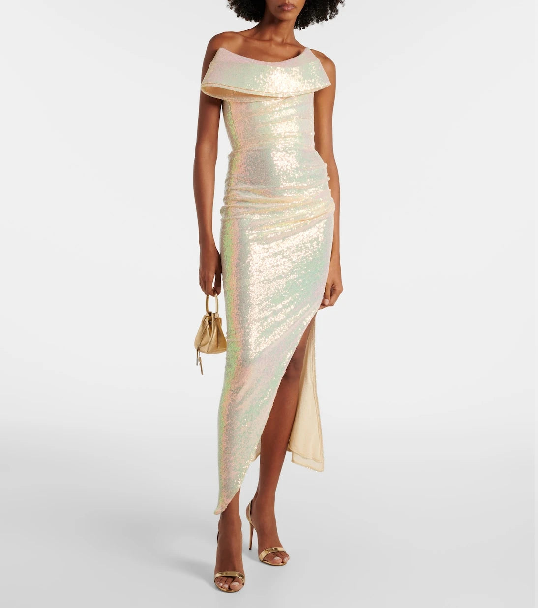 Maticevski - Exhilarate ruffled sequined gown