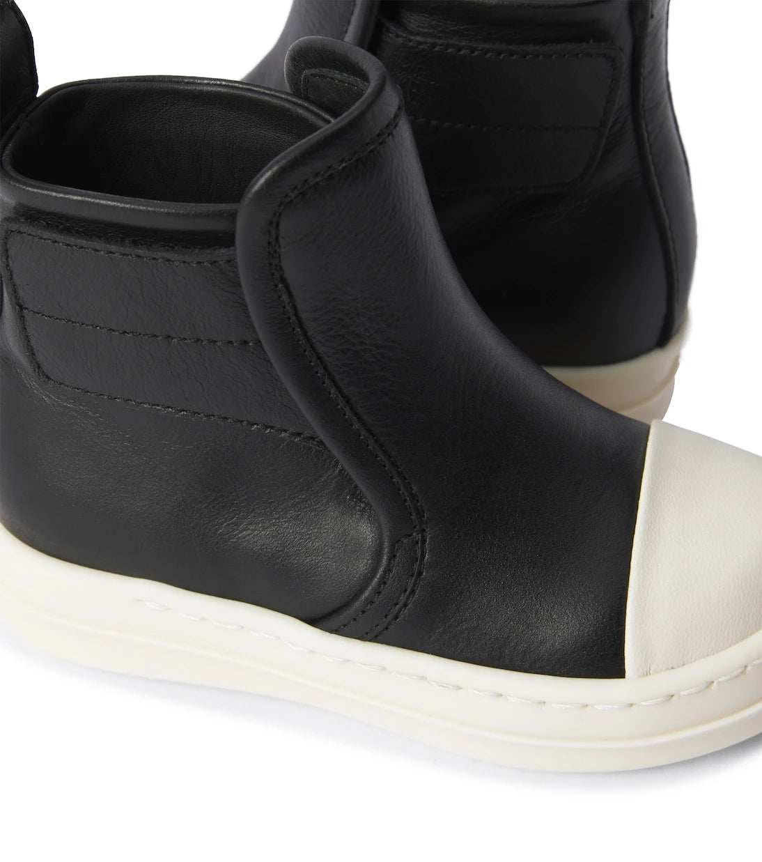 Rick Owens Kids - حذاء سنيكرز جلد بيتل للأطفال