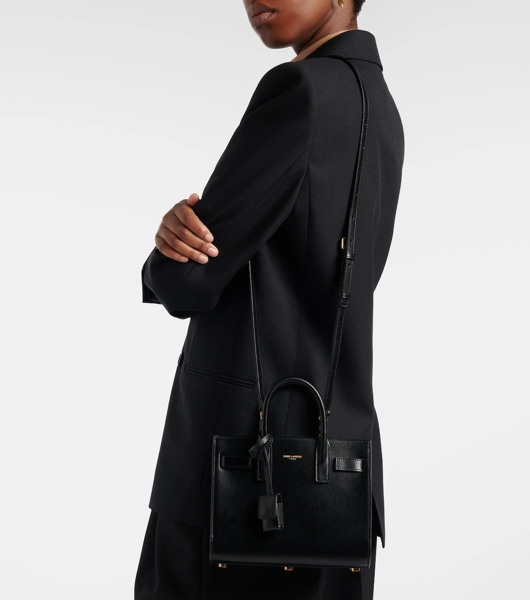 Saint Laurent - Sac De Jour Nano leather tote