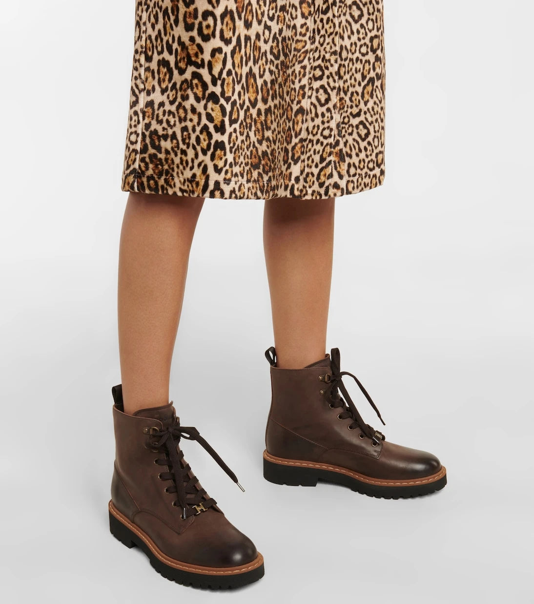 Hogan - Leather ankle boots