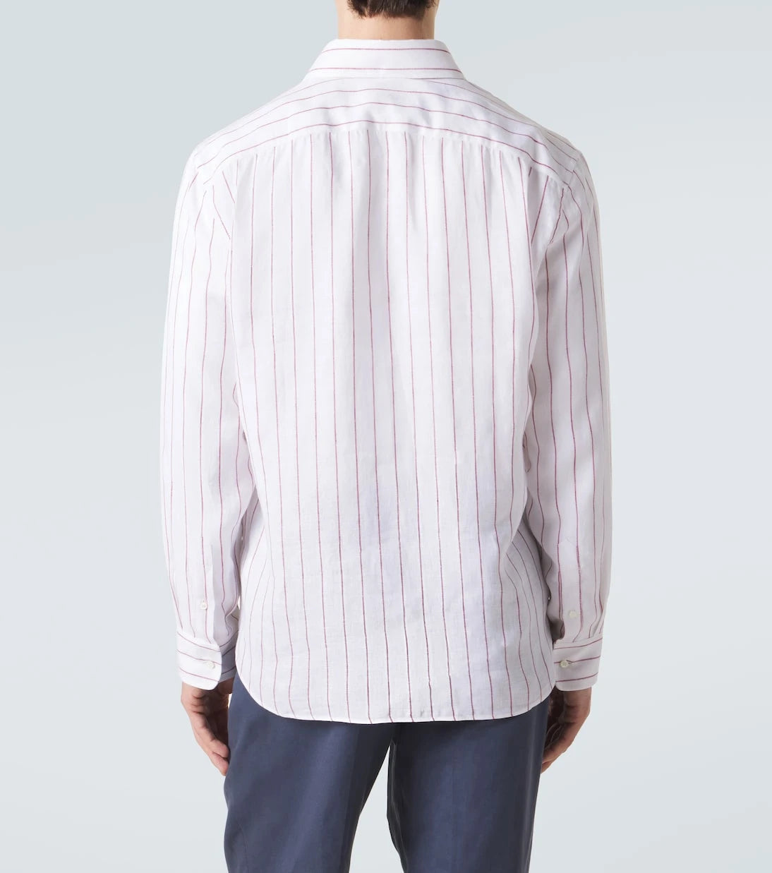 Brunello Cucinelli - Striped linen shirt