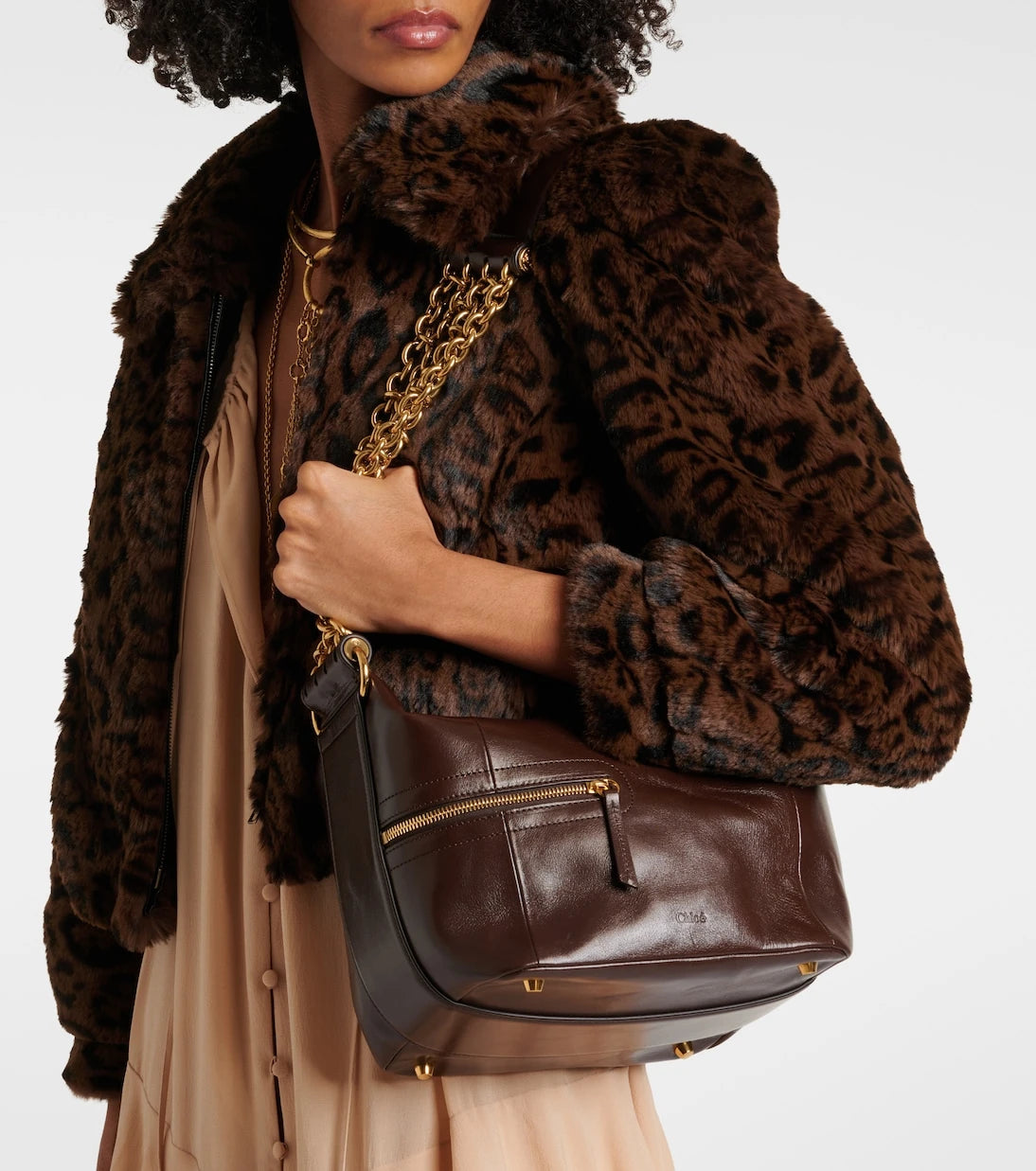 Chloé - Camera Small leather shoulder bag