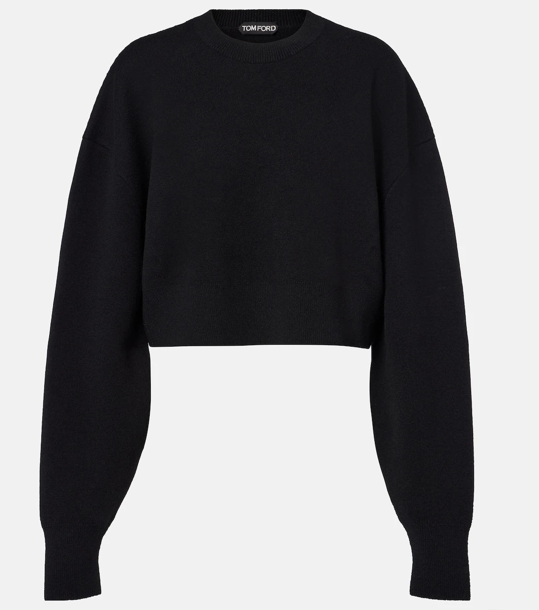 Tom Ford - Cropped wool and cashmere-blend sweater