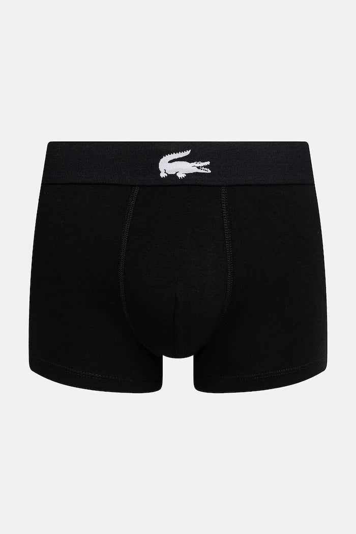 Lacoste erkek pamuklu elastan boxer 3'lü