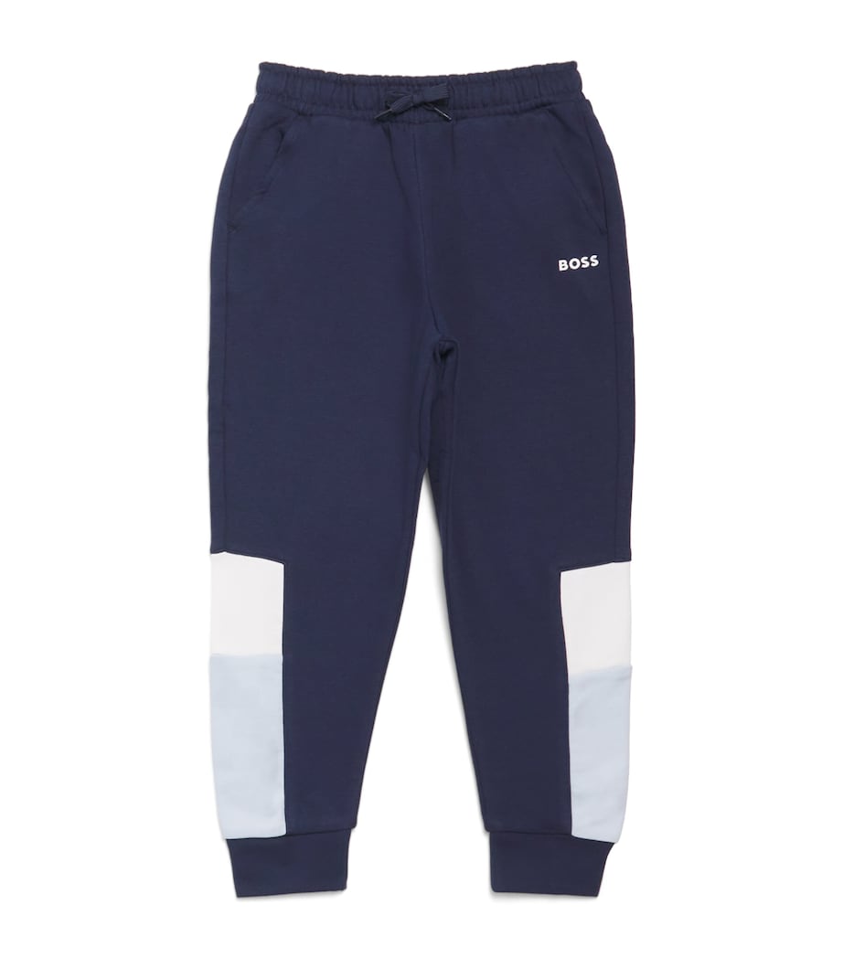 BOSS Kidswear Colour-Block Logo Sweatpants (4-16 Years)