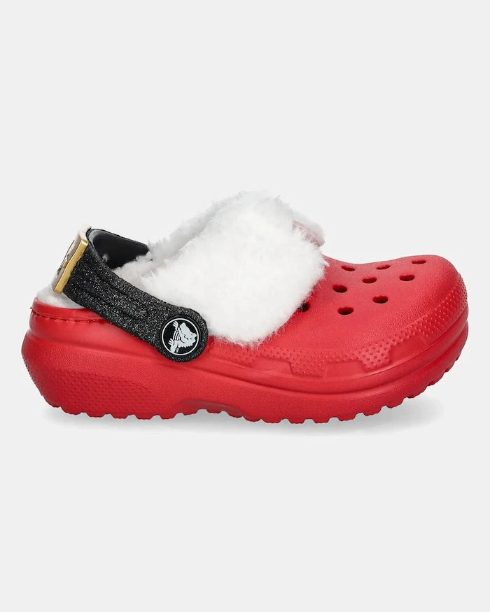 Çocuk Crocs CLASSIC LINED SANTA CLOG