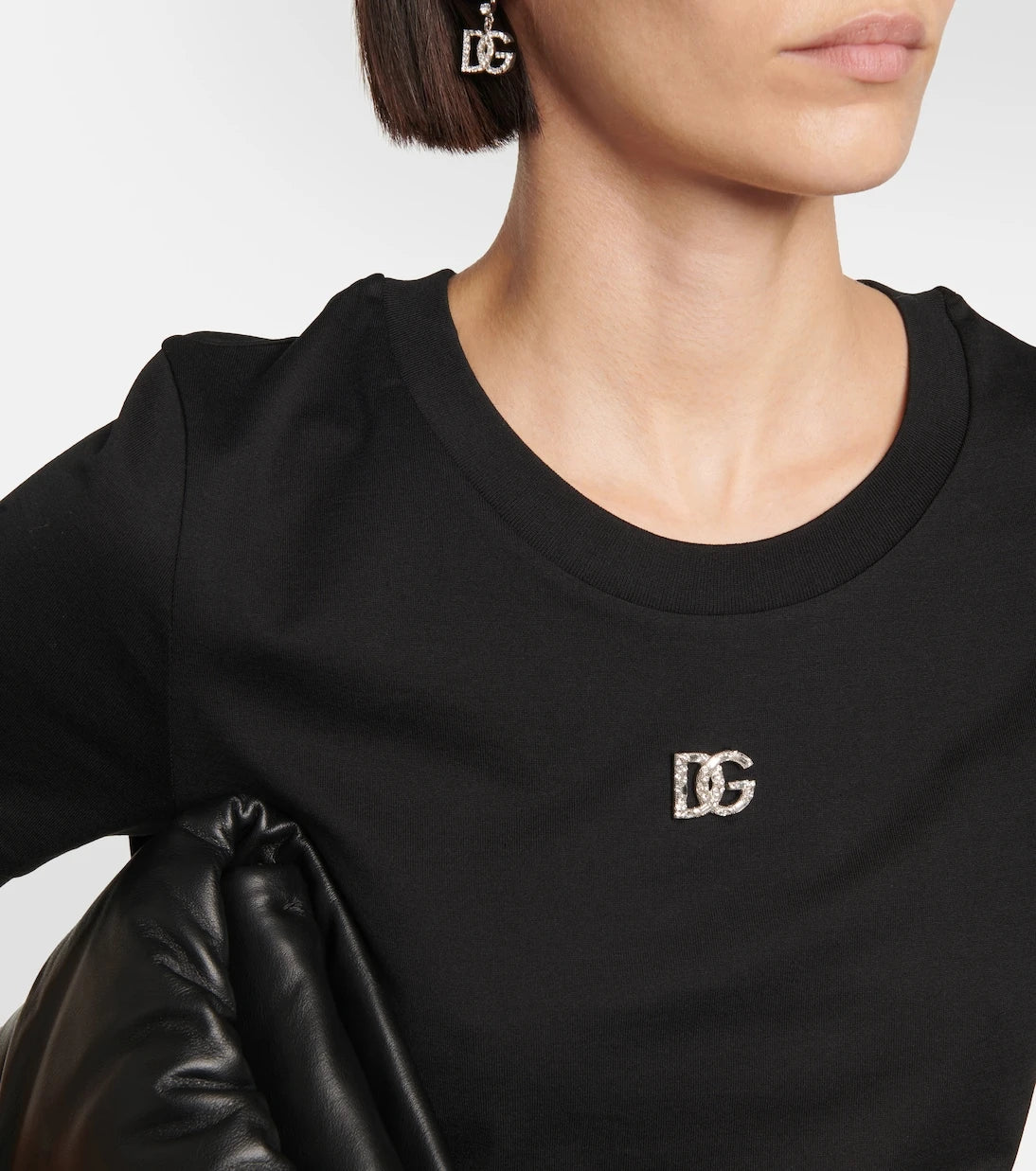 Dolce&Gabbana - Embellished cotton jersey T-shirt