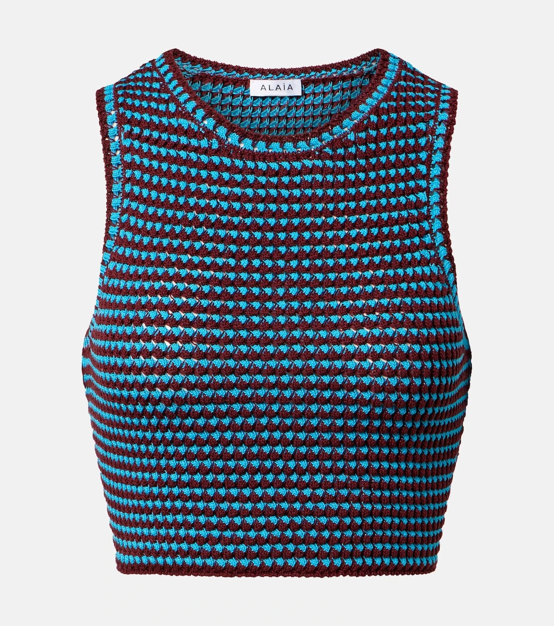 Alaïa - Crochet cotton crop top