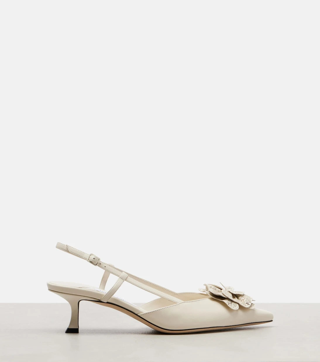 Jimmy Choo - Mimmi 50 leather slingback pumps