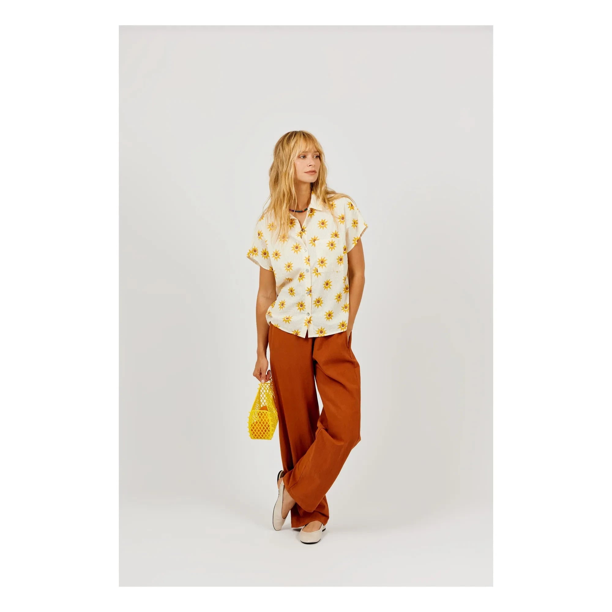 a.p - Sol Coton shirt | White