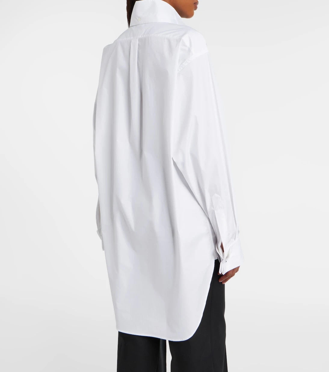 Phoebe Philo - Oversized cotton-blend shirt