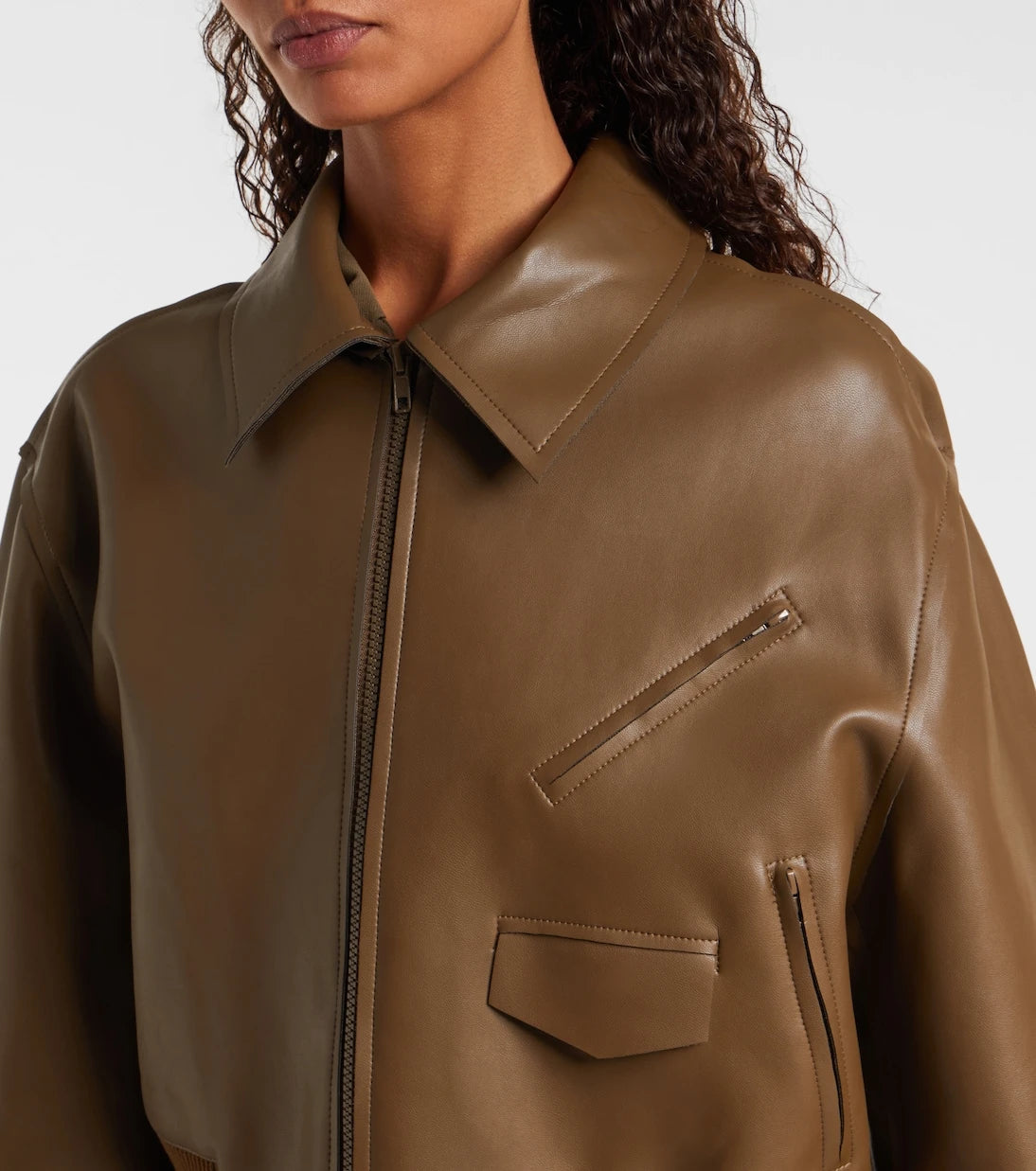 Norma Kamali - Cropped blouson