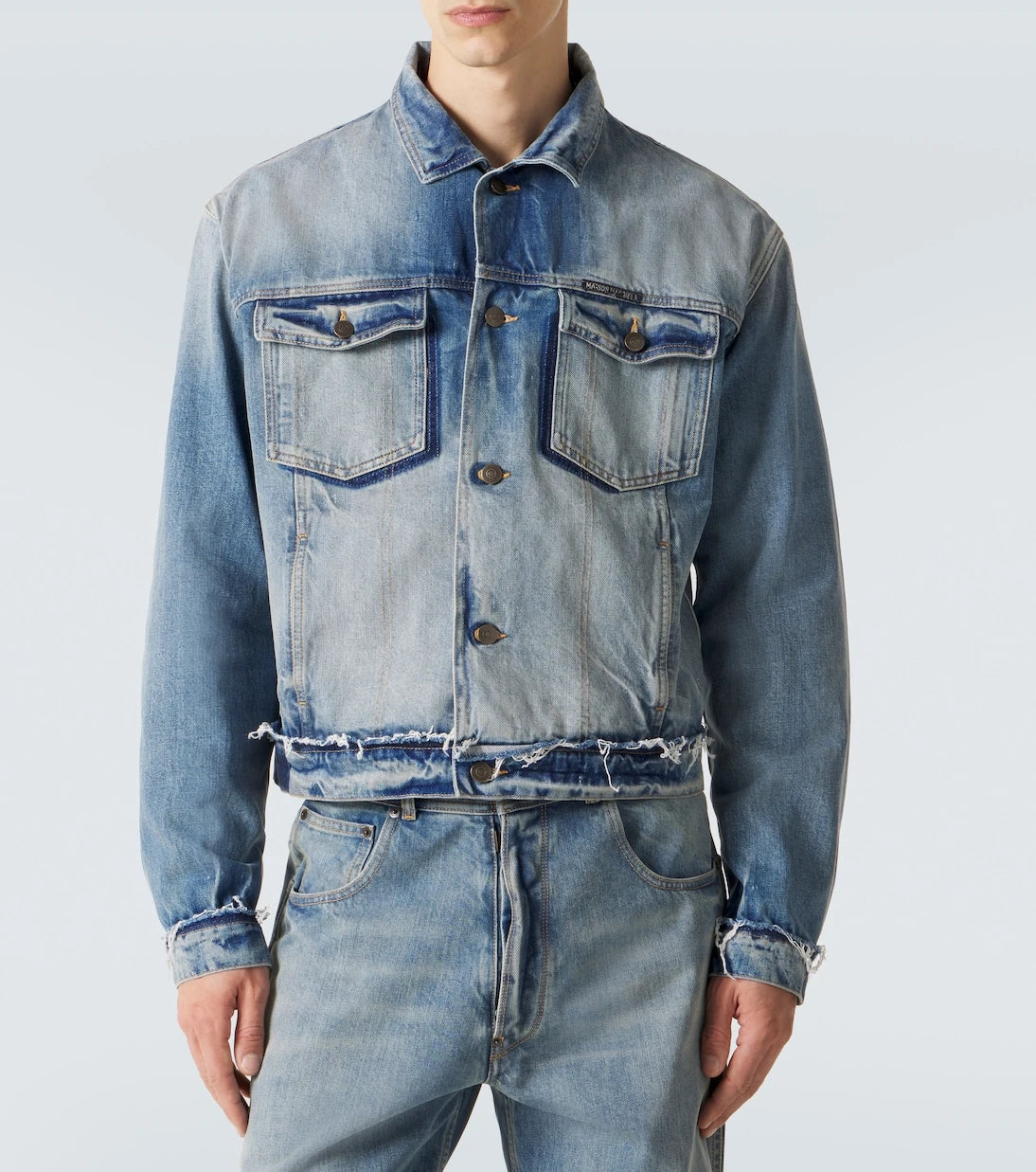 Maison Margiela - Distressed denim jacket
