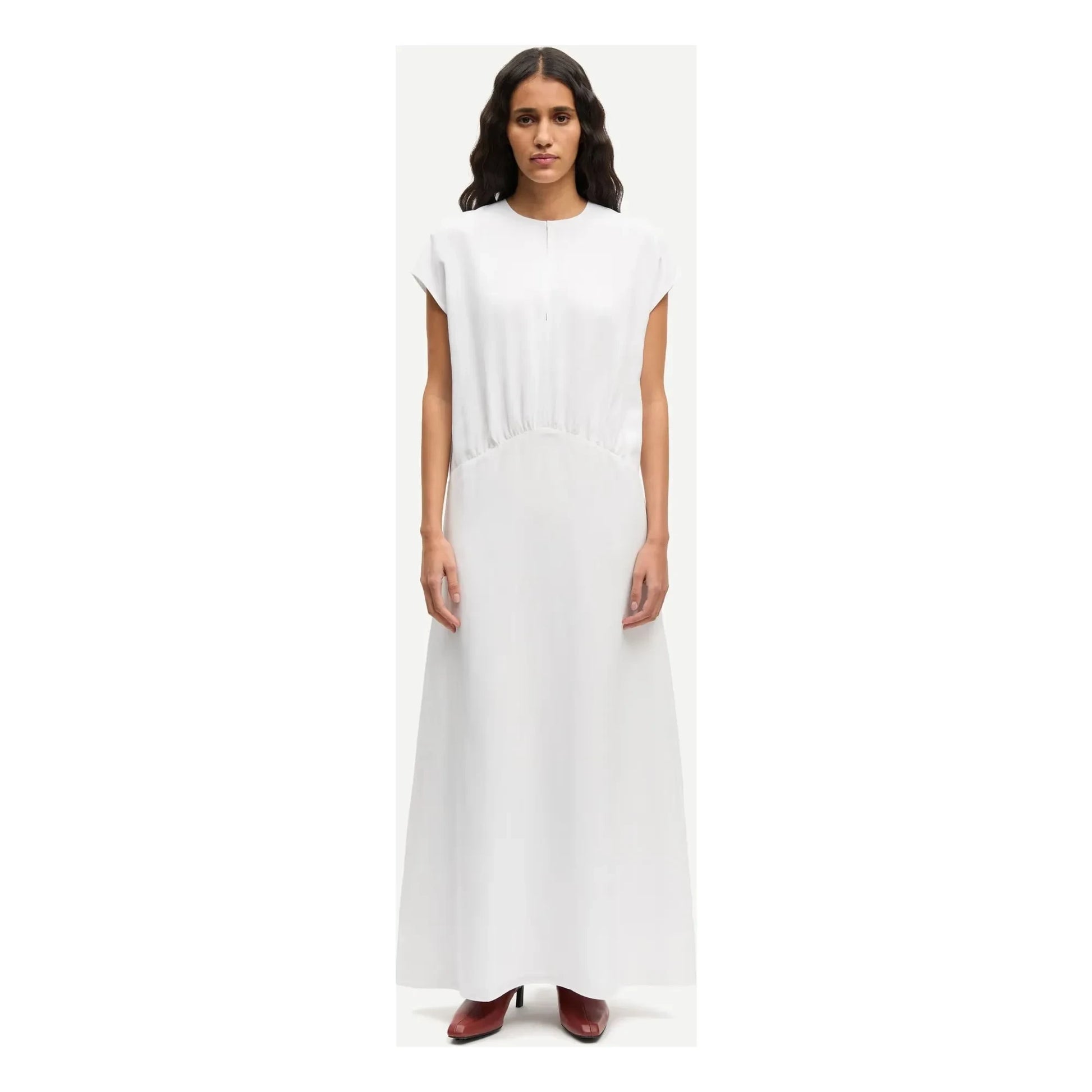 Samsoe Samsoe - Sadaphne Linen Dress | White