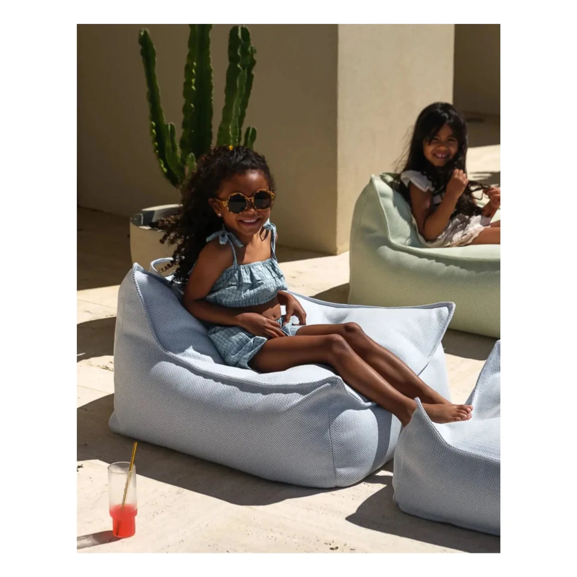 Wigiwama - Outdoor armchair | Light blue