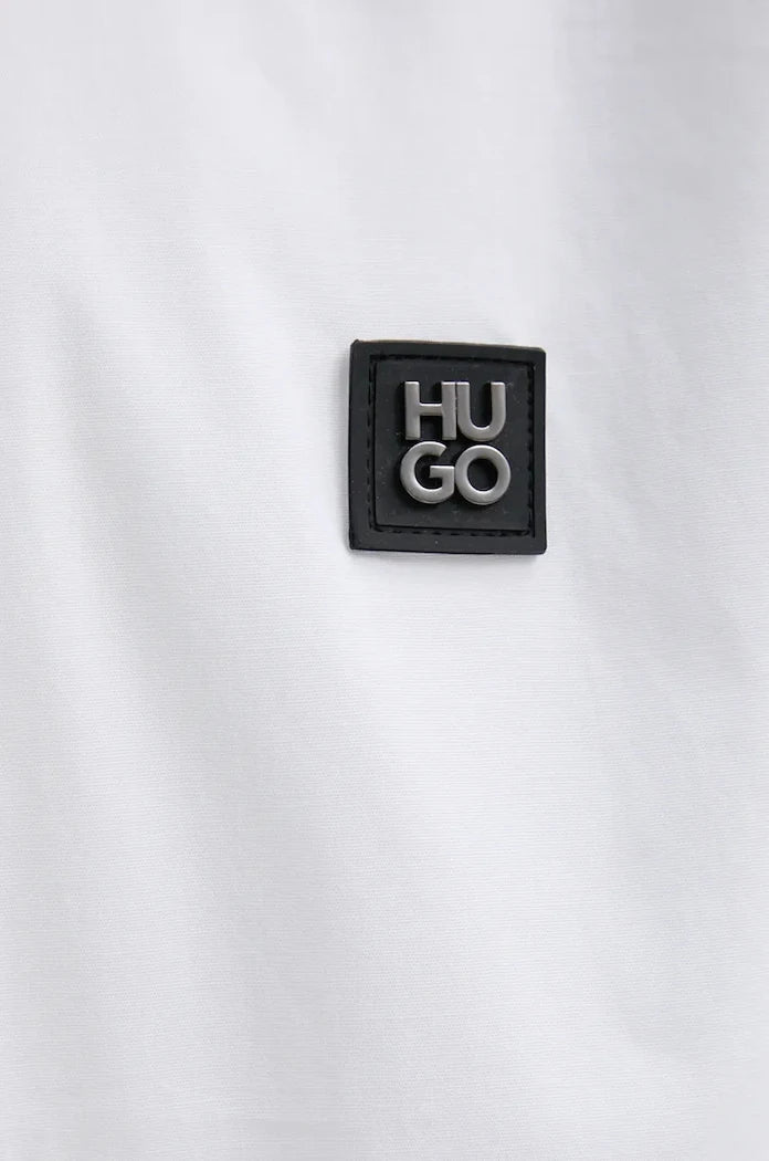 HUGO erkek pamuklu elastanlı gömlek Ermo