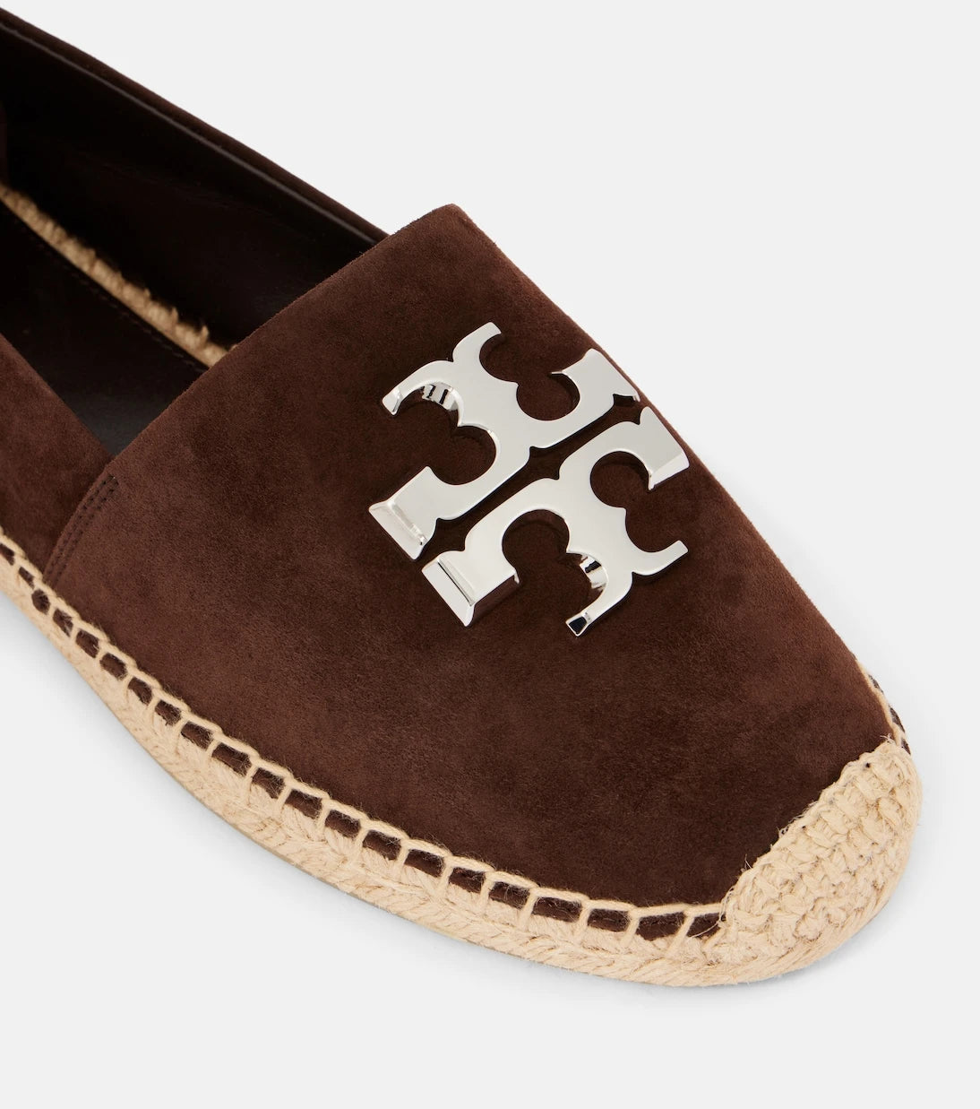 Tory Burch - Double T suede espadrilles