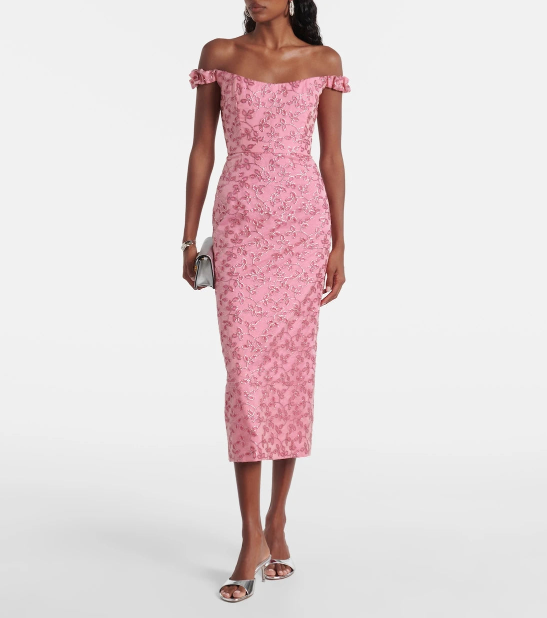 Markarian - Amina sequined midi dress