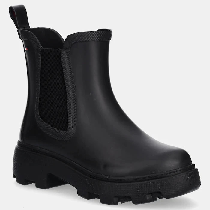 Tommy Hilfiger RUBBER FLAG CLEATED RAINBOOT Kauçuk Çizme