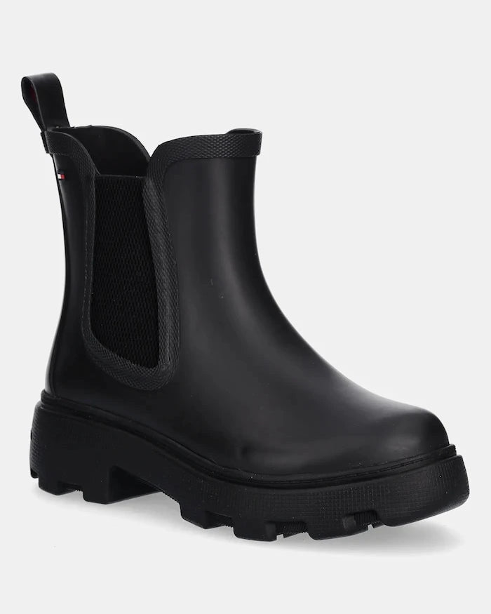 Tommy Hilfiger RUBBER FLAG CLEATED RAINBOOT Kauçuk Çizme