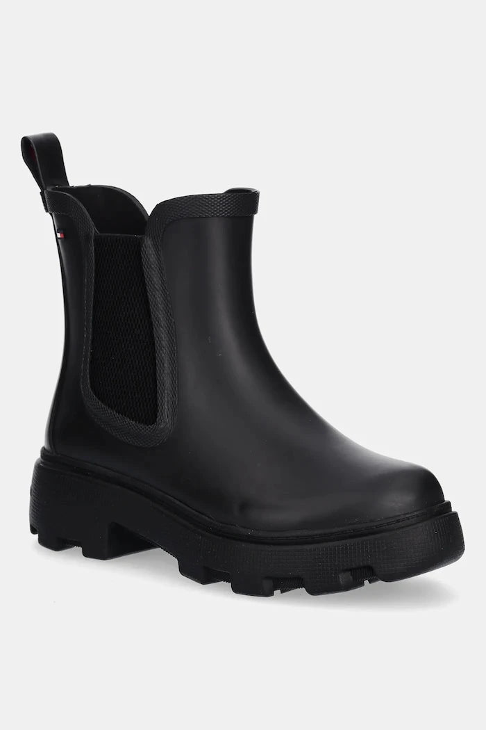 Tommy Hilfiger RUBBER FLAG CLEATED RAINBOOT Kauçuk Çizme