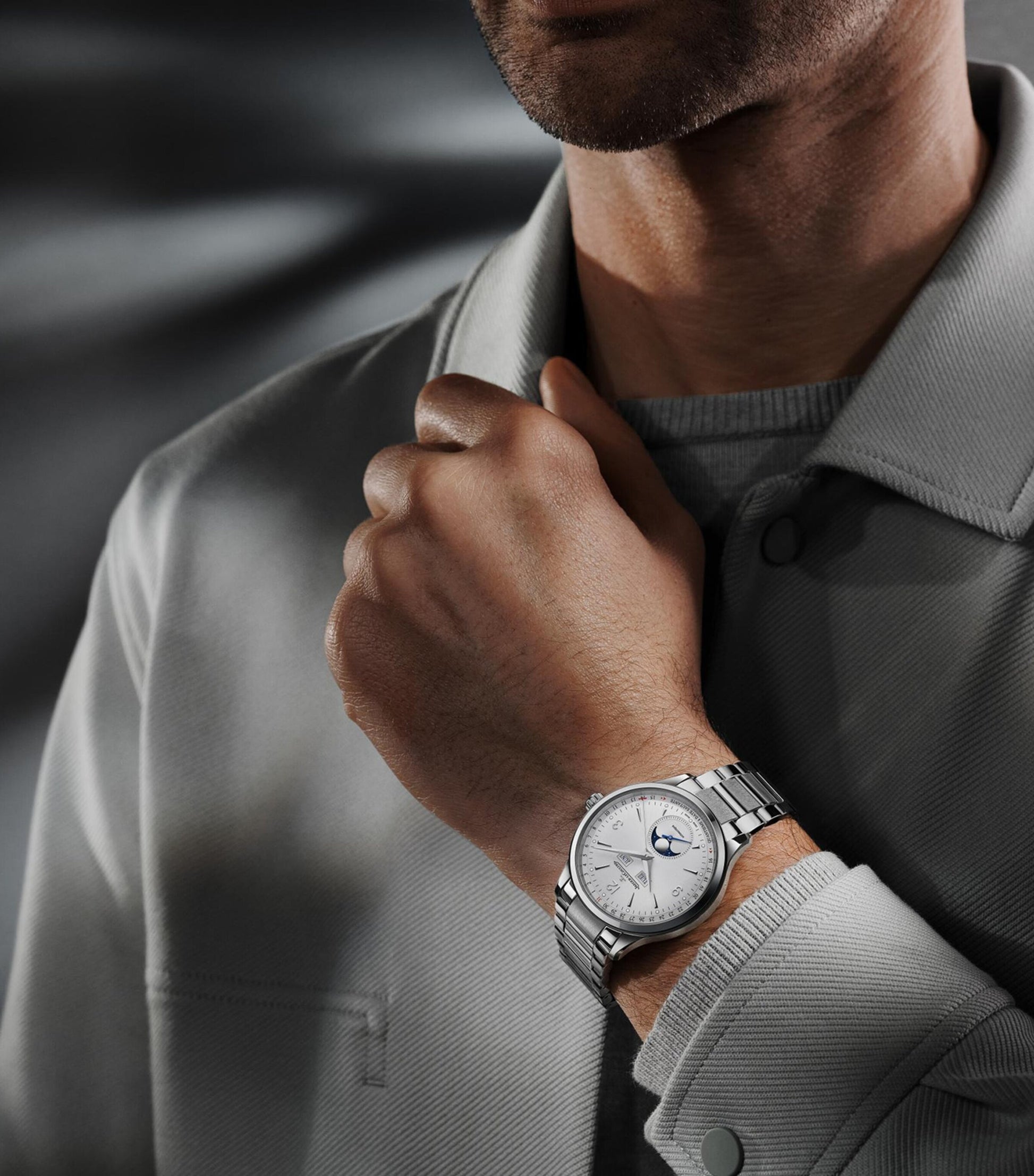 Stainless Steel Master Control Calendar Watch 40mm