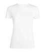 Vince White Pima Cotton Essential T-Shirt