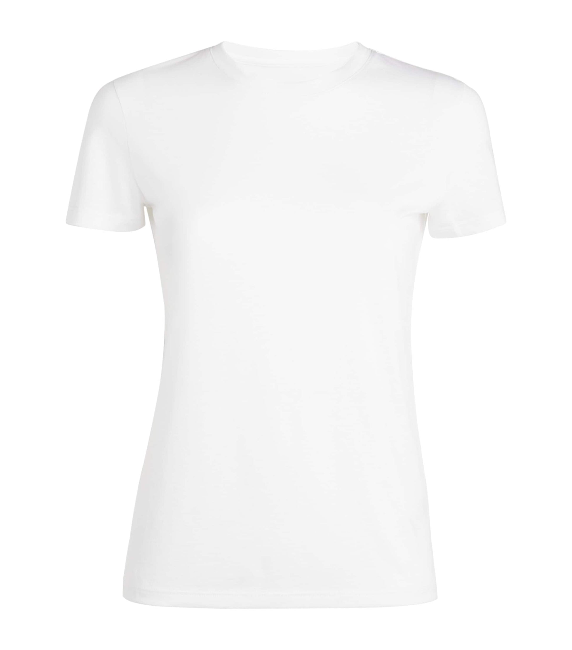 Vince White Pima Cotton Essential T-Shirt