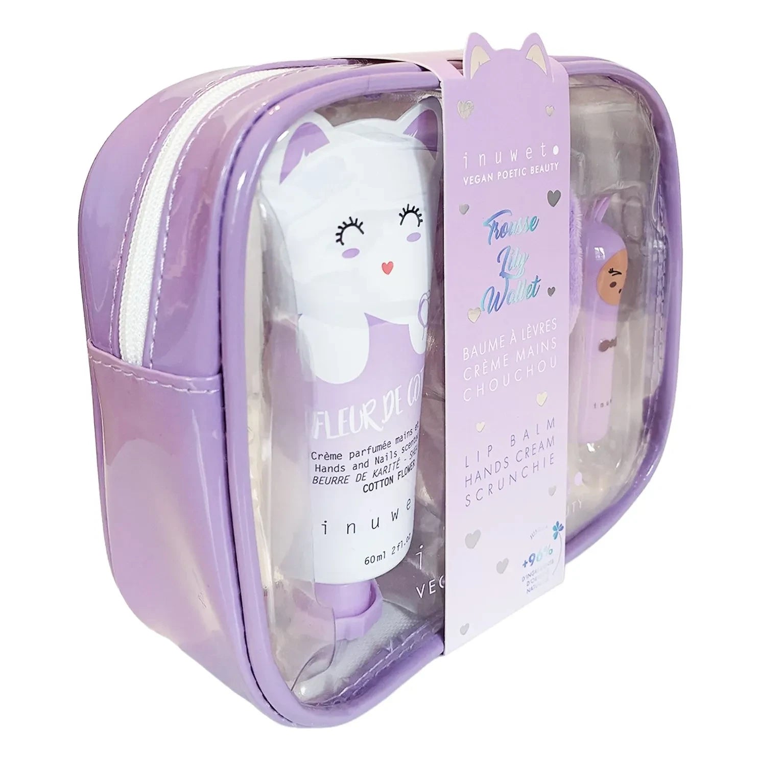 Inuwet - Lily pencil case | Purple