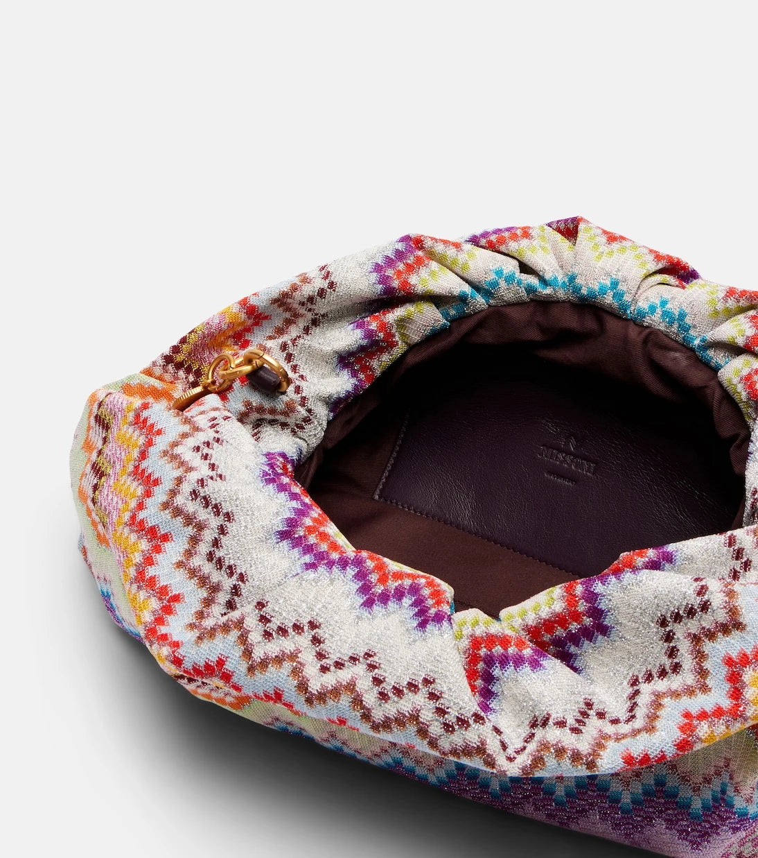 Missoni - Zigzag Large jacquard clutch