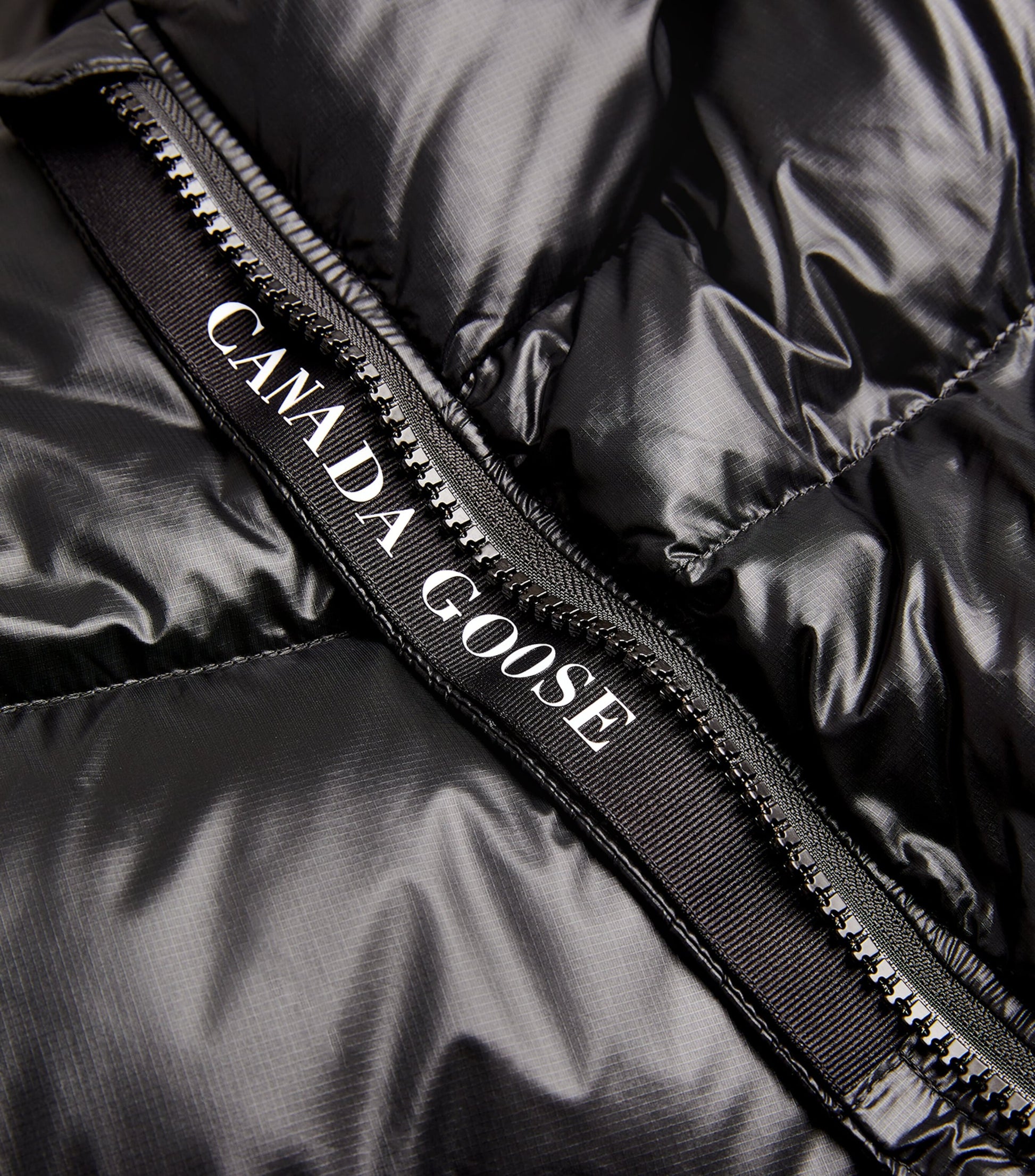 Canada Goose Black Down-Filled Packaway Cypress Puffer Gilet