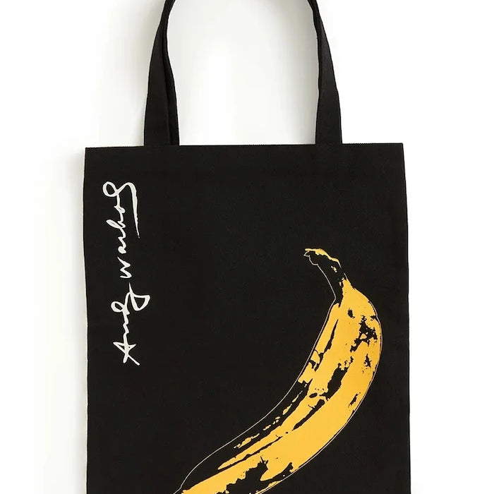 Памучна чанта Galison Warhol Banana Canvas Tote Bag