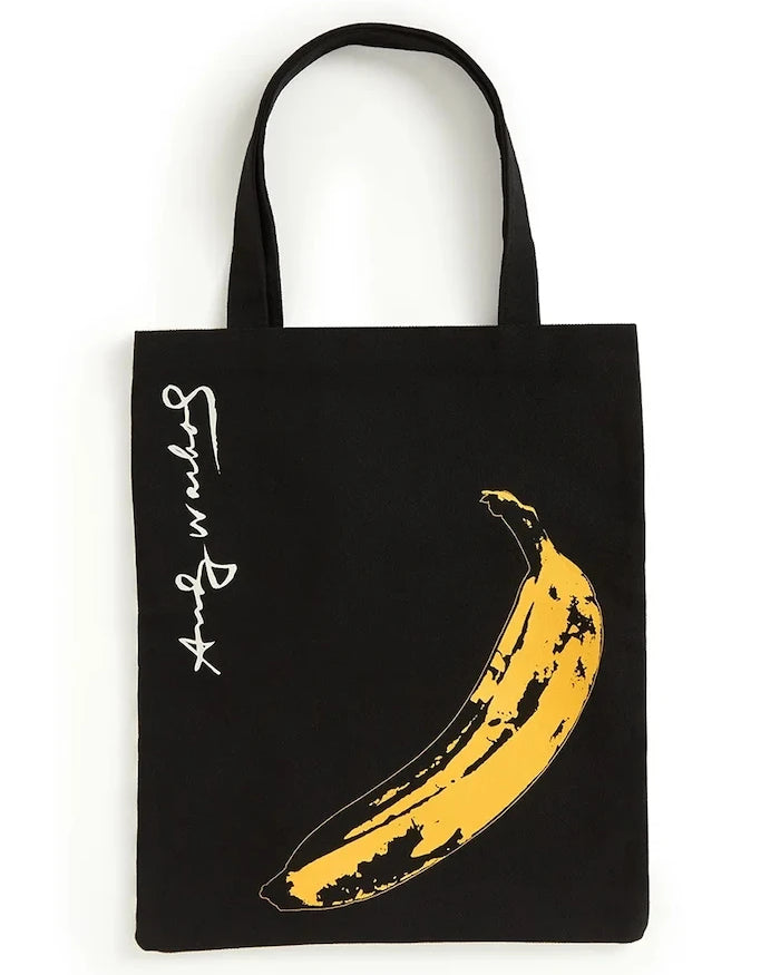 Памучна чанта Galison Warhol Banana Canvas Tote Bag