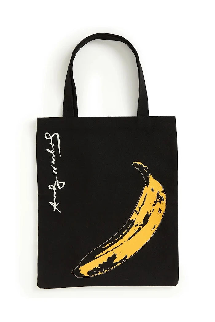 Памучна чанта Galison Warhol Banana Canvas Tote Bag