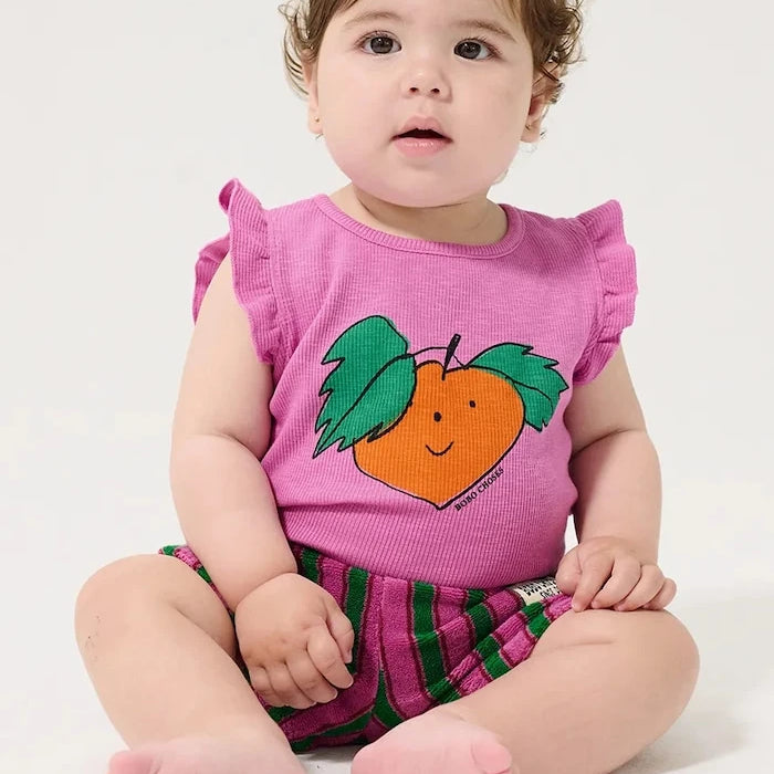 Бебешко боди Bobo Choses Tangerine