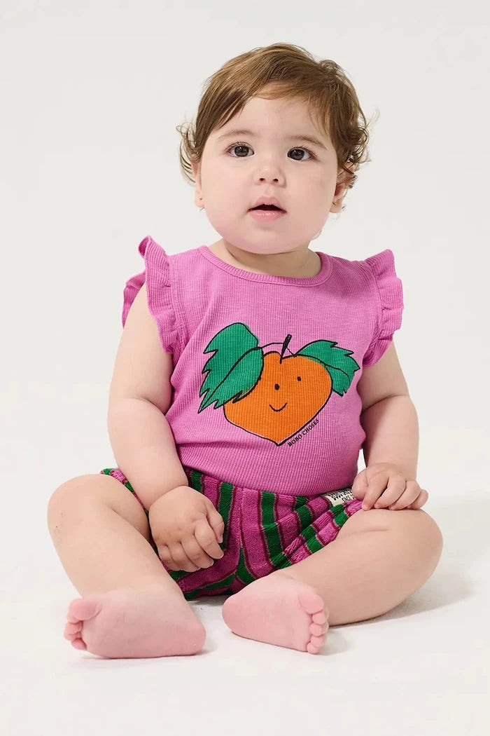 Бебешко боди Bobo Choses Tangerine