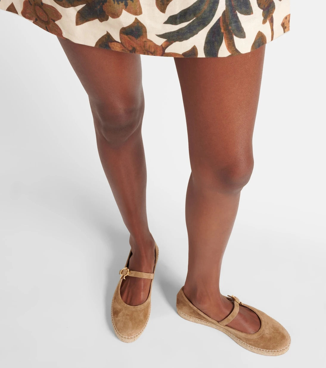 Gianvito Rossi - Elda suede espadrilles