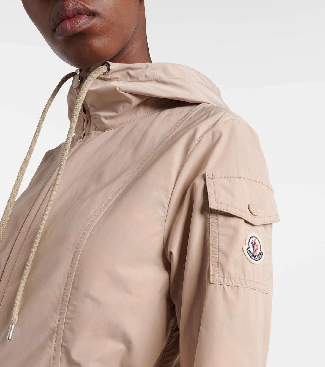Moncler - Leandro technical poplin parka