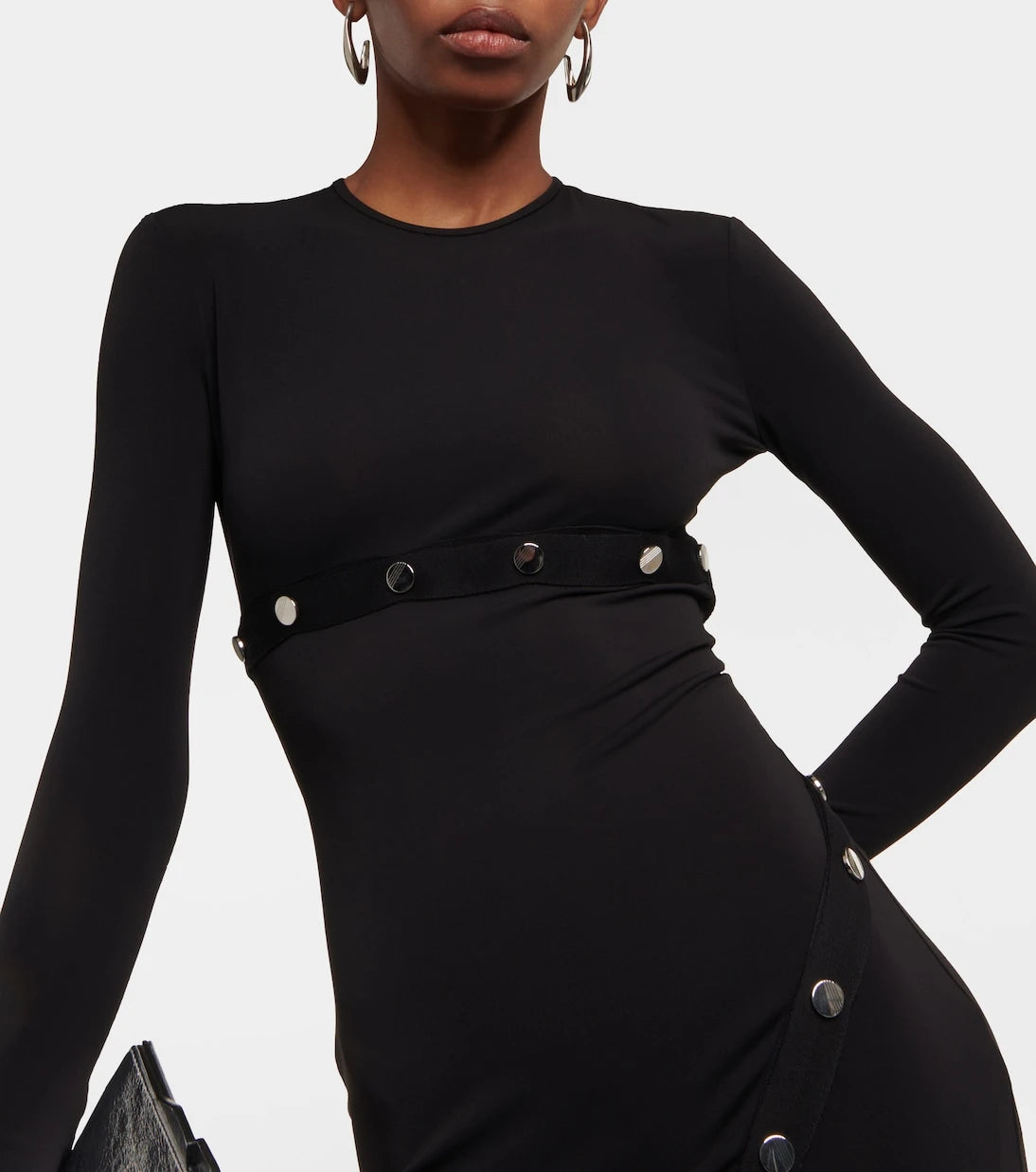 The Attico - Asymmetric midi dress