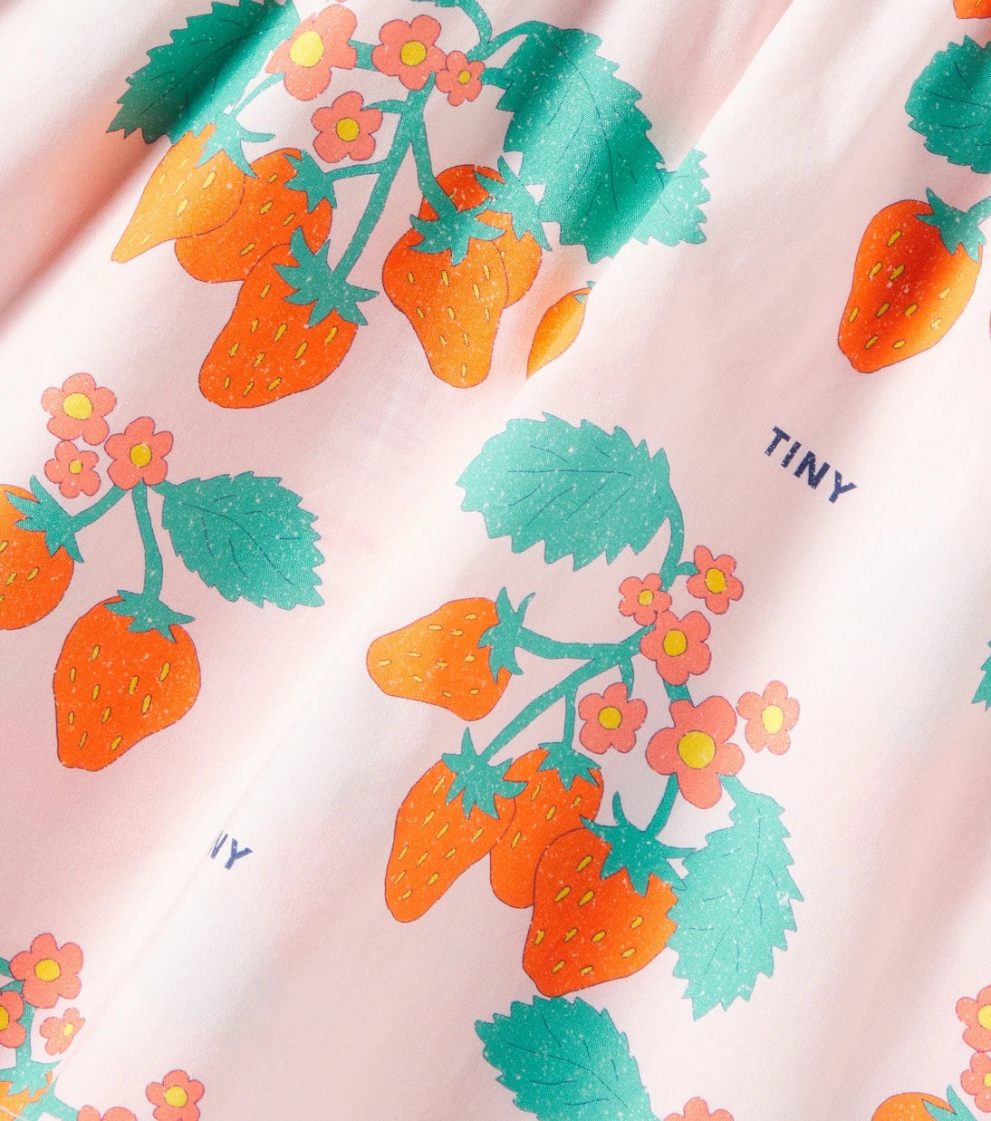 Tinycottons - Strawberries printed cotton skirt