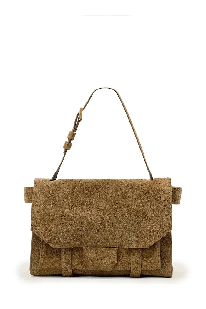 Чанта от набук AllSaints URSA